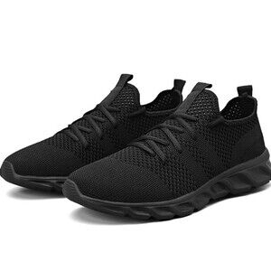 NWT Mens Ultra  Lightweight Athletic Running Gym Shoes Tennis Trainers Size 8.5